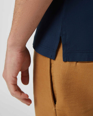 T-Shirt col V en coton Supima