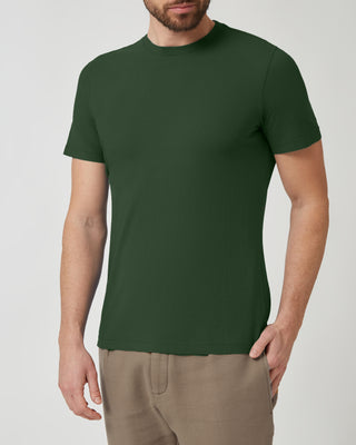 T-shirt col rond en coton arctique