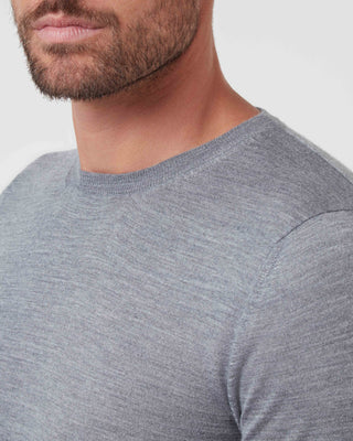 Maglia Girocollo in Lana Seta e Cashmere