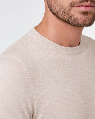 Maglia Girocollo in Lana Seta e Cashmere