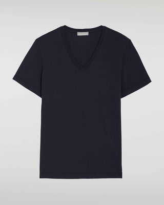 Cotton V-neck T-Shirt <tc>Giza</tc> 